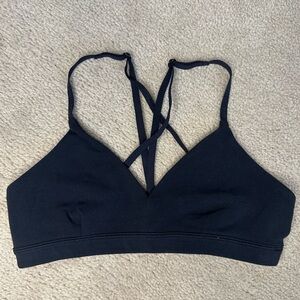 Ivivva by lululemon Black Strappy Bralette Adjustable Straps Girls (No size tag)